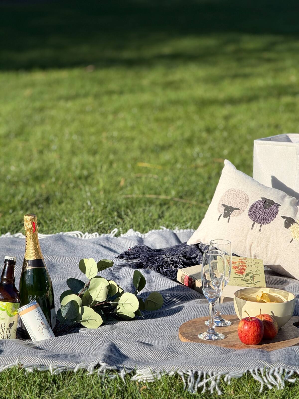 Summer afternoon in the cottage garden